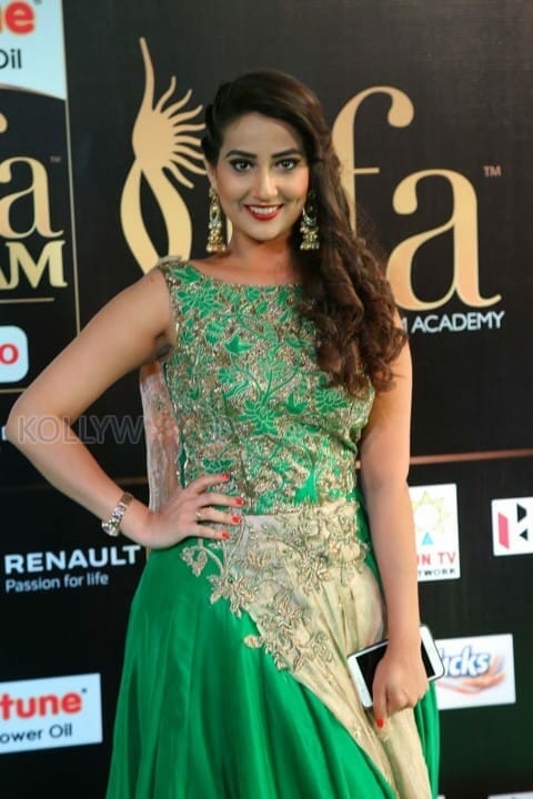 Actress Manjusha At Iifa Utsavam Event Pictures