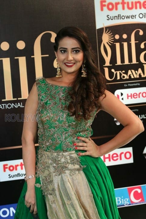 Actress Manjusha At Iifa Utsavam Event Pictures