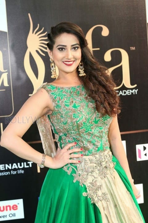 Actress Manjusha At Iifa Utsavam Event Pictures