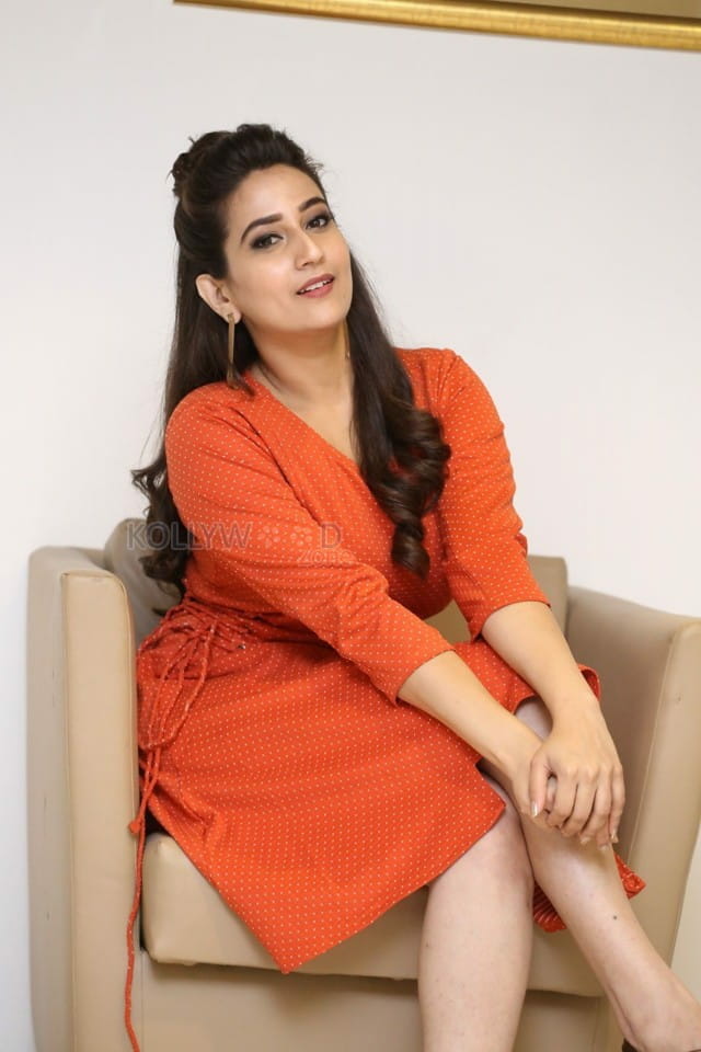 Actress Manjusha At Kaasi Pre release Event Photos