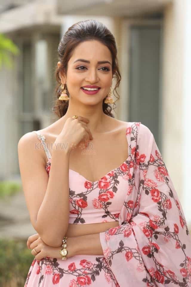 Actress Shanvi Srivastava At Avane Srimannarayana Press Meet Photos