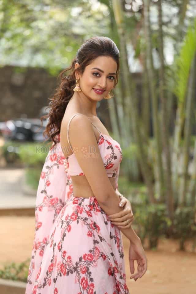 Actress Shanvi Srivastava At Avane Srimannarayana Press Meet Photos