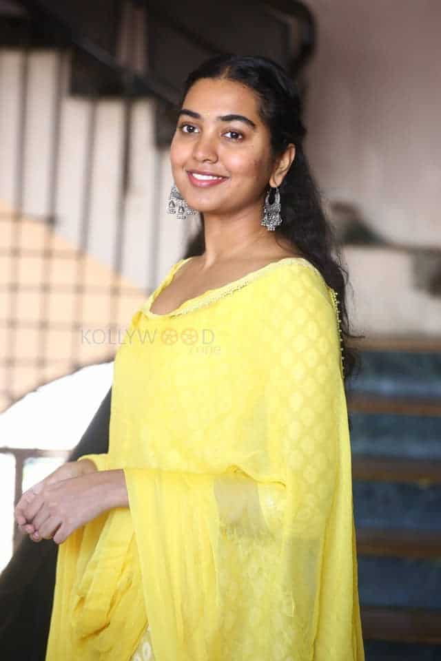 Actress Shivathmika Rajashekar at Adbhutam Movie Thanks Meet Event Pictures 03