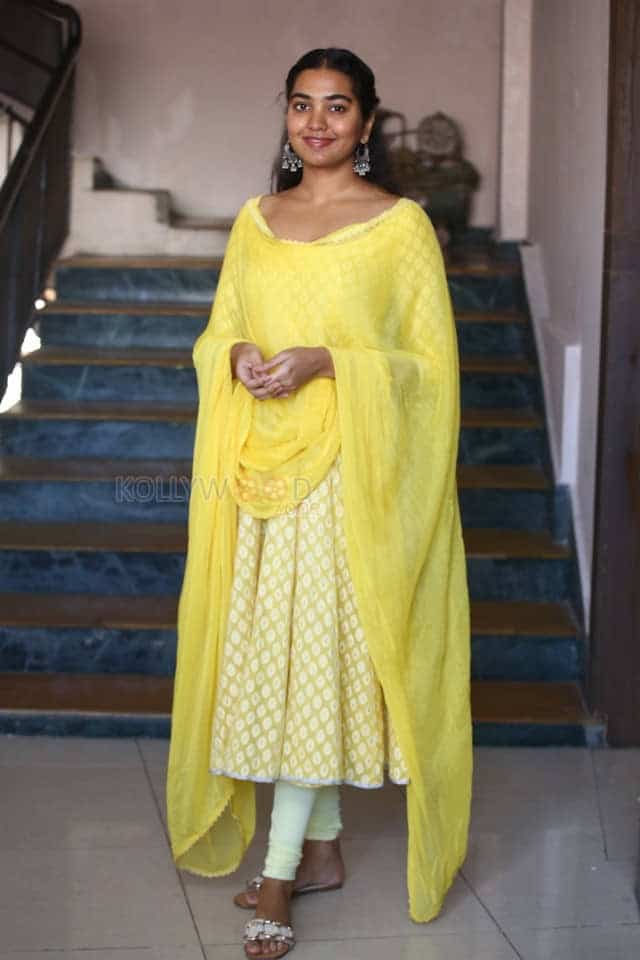 Actress Shivathmika Rajashekar at Adbhutam Movie Thanks Meet Event Pictures 11