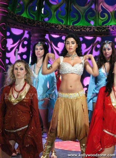 Actress Shriya Saran Hot Cleavage Pictures