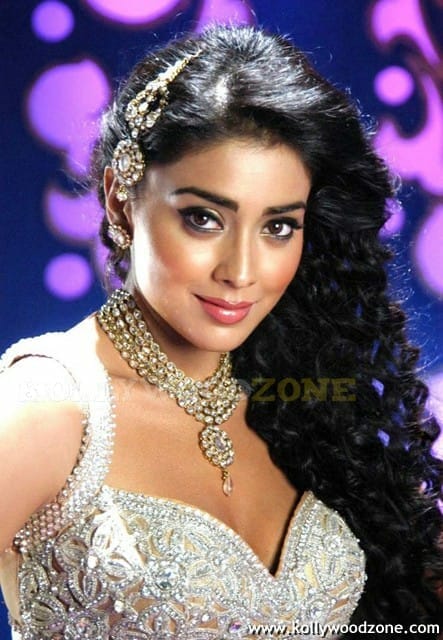 Actress Shriya Saran Hot Cleavage Pictures