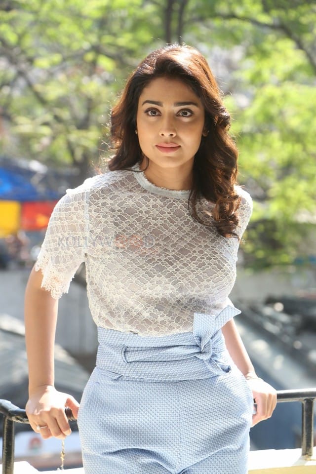 Actress Shriya Saran Interview Pictures