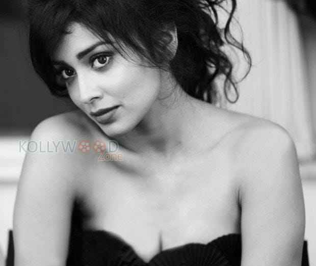 Actress Shriya Saran Sexy Cleavage
