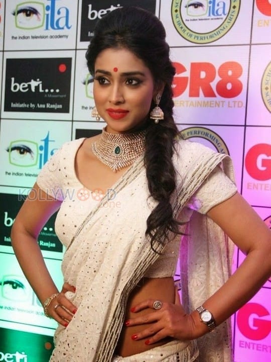 Actress Shriya Saran Sexy Saree Pics