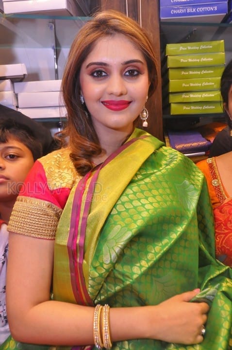 Actress Surabhi In Saree Pictures