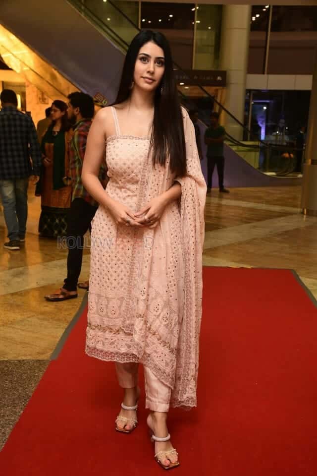 Actress Warina Hussain at GodFather Success Celebration Event Photos 04