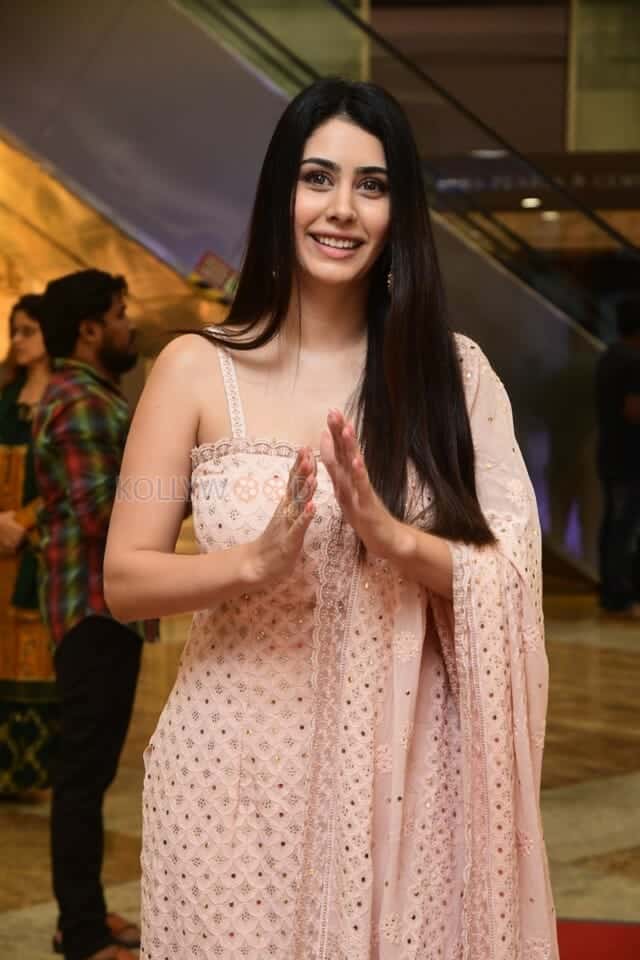 Actress Warina Hussain at GodFather Success Celebration Event Photos 06