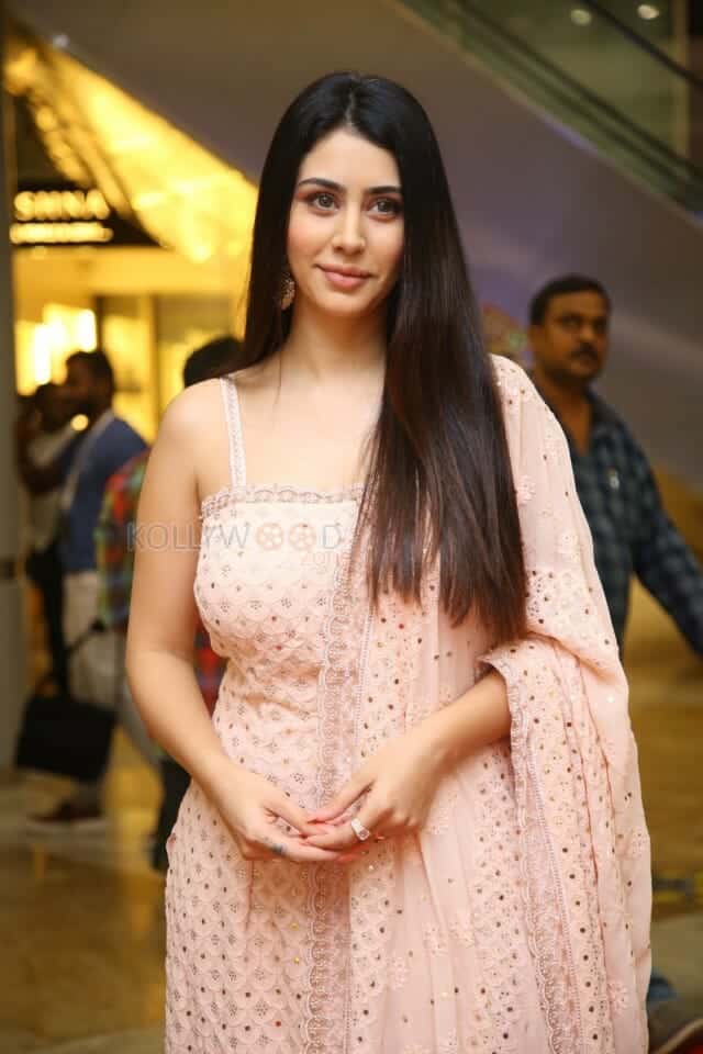 Actress Warina Hussain at GodFather Success Celebration Event Photos 11