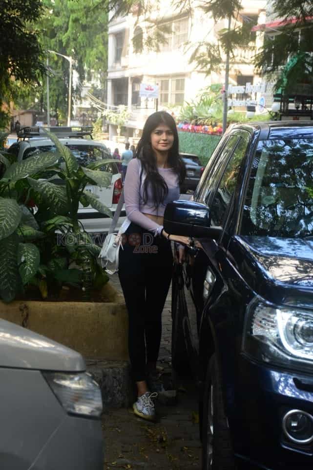 Anjini Dhawan spotted in Bandra Stills