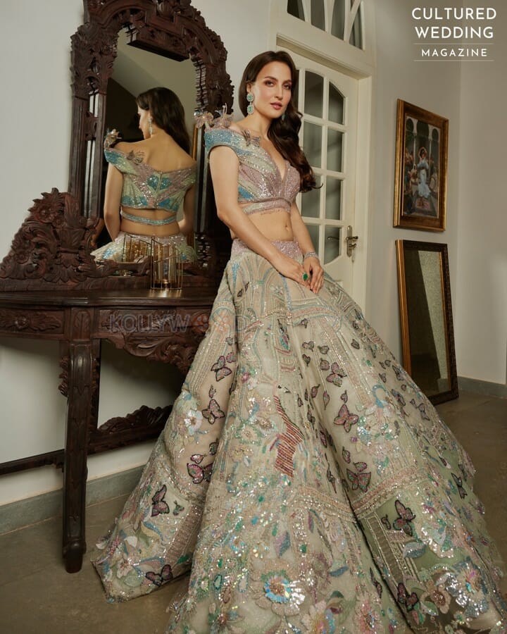 Beautiful Elli Avrram Cultured Wedding Magazine Photoshoot Pictures 19
