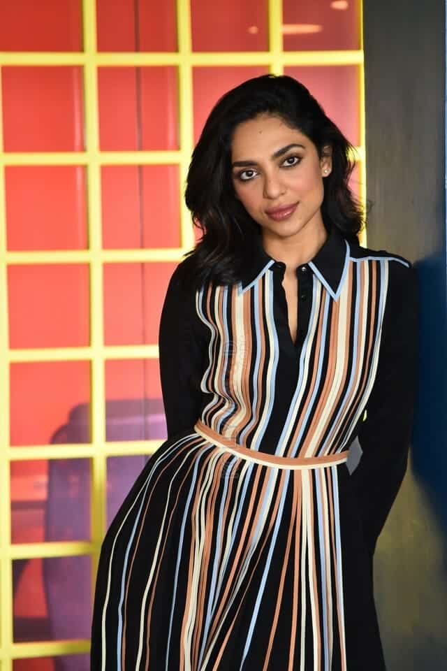 Heroine Sobhita Dhulipala at Major Movie Interview Photos 23