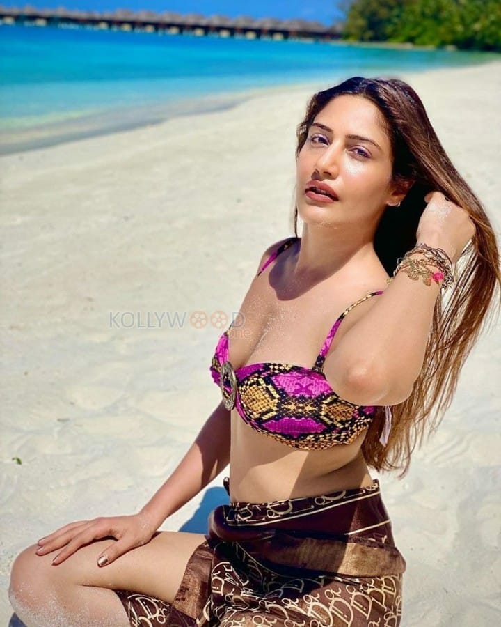 Naagin fame Surbhi Chandna Hot Beach Photos