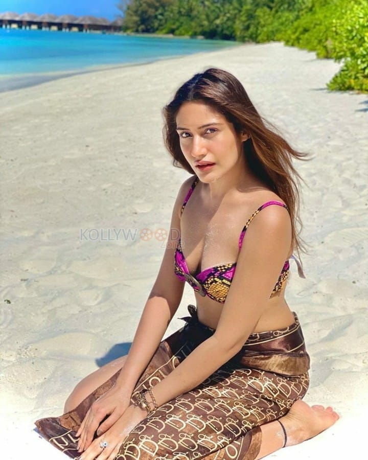 Naagin fame Surbhi Chandna Hot Beach Photos