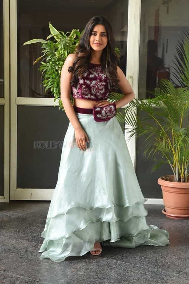 Nabha Natesh At Disco Raja Press Meet Pictures