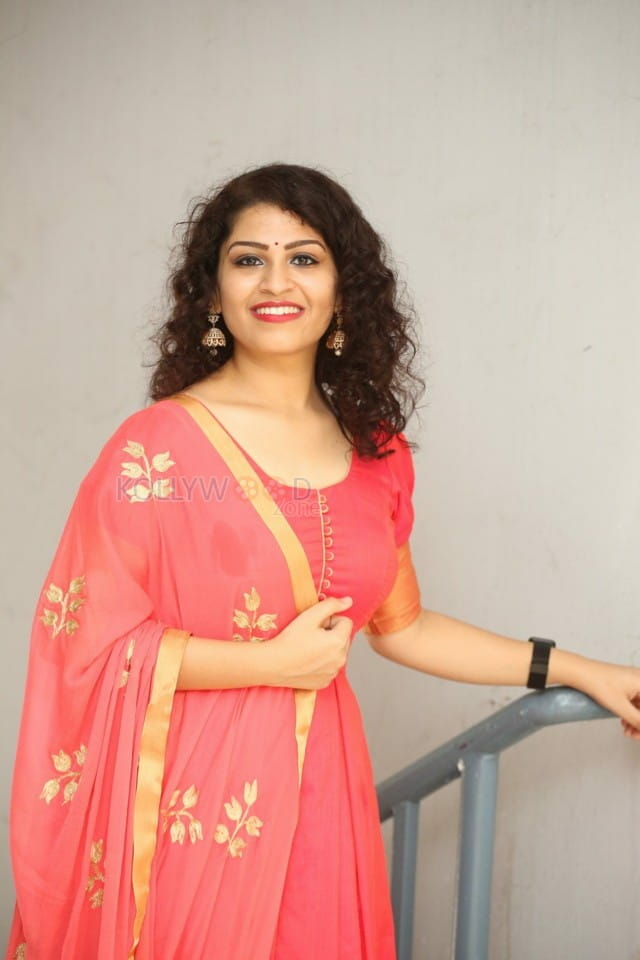 Sai Keerthana Swargam at Street Light Movie Trailer Launch Pictures