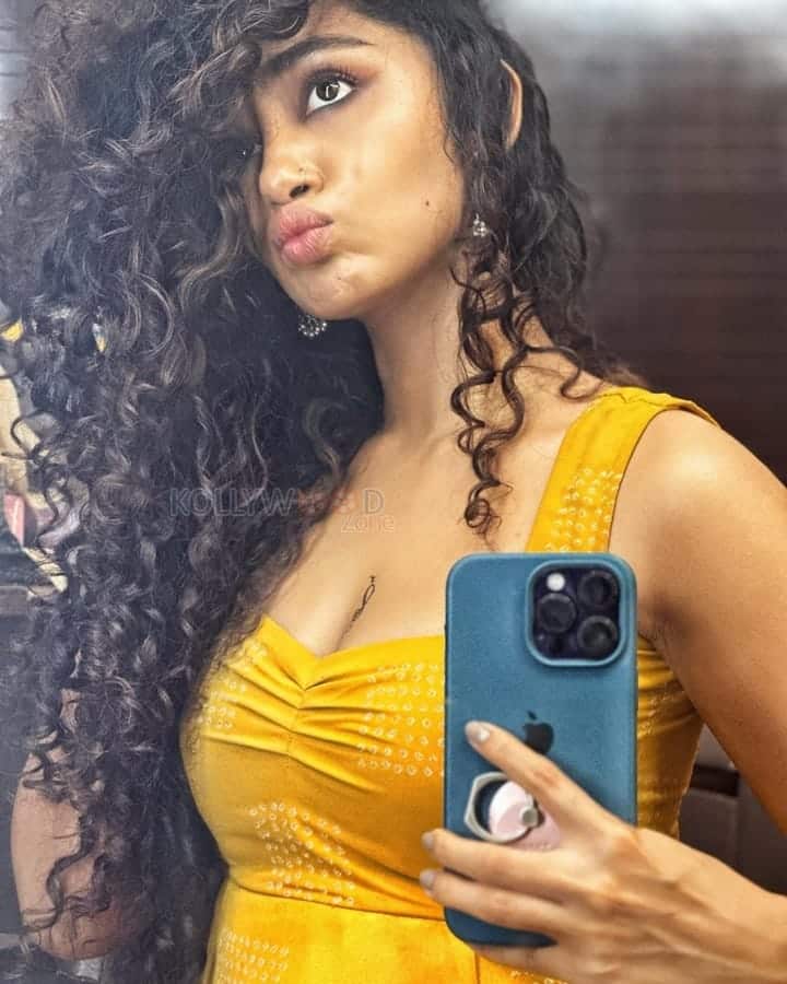 Super Anupama Parameswaran Mirror Selfie Pictures 01