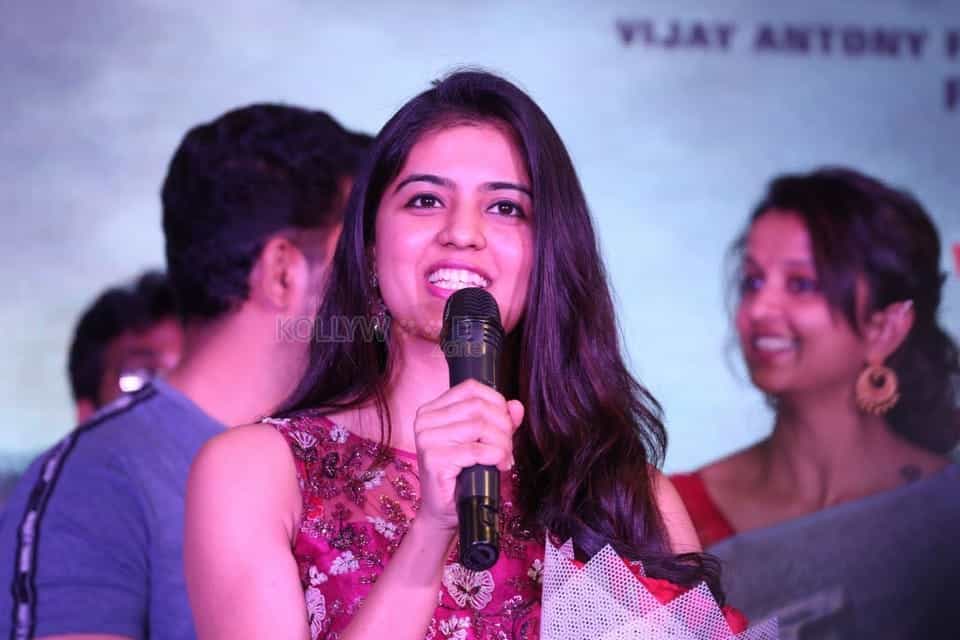 Actress Amritha Aiyer At Kaasi Pre release Event Photos