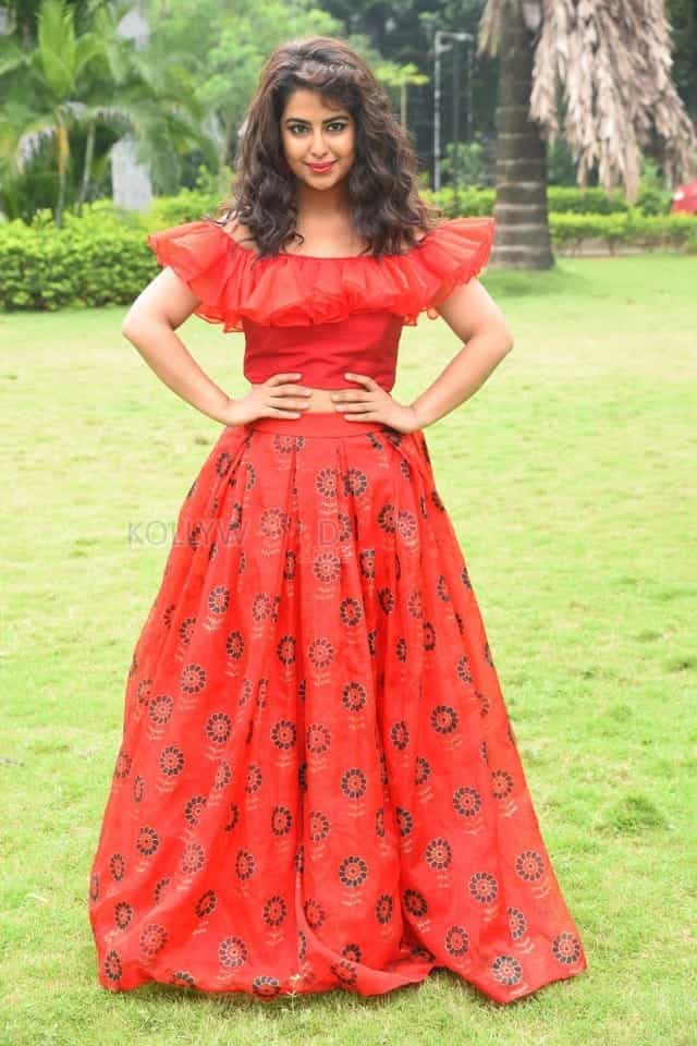 Actress Avika Gor At Raju Gari Gadhi Success Meet Photos