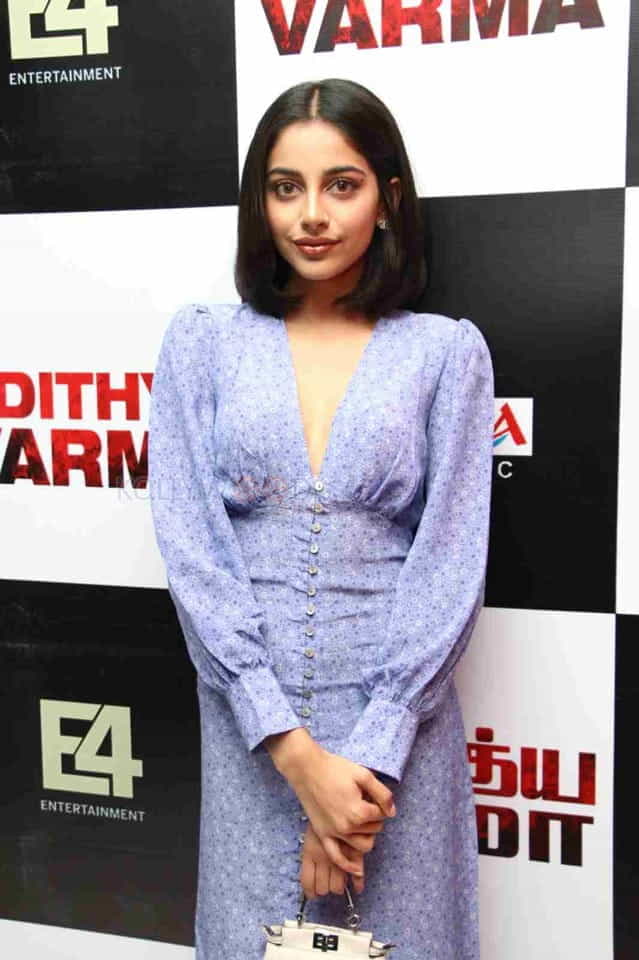 Actress Banita Sandhu At Adithya Varma Trailer Release Event Photos