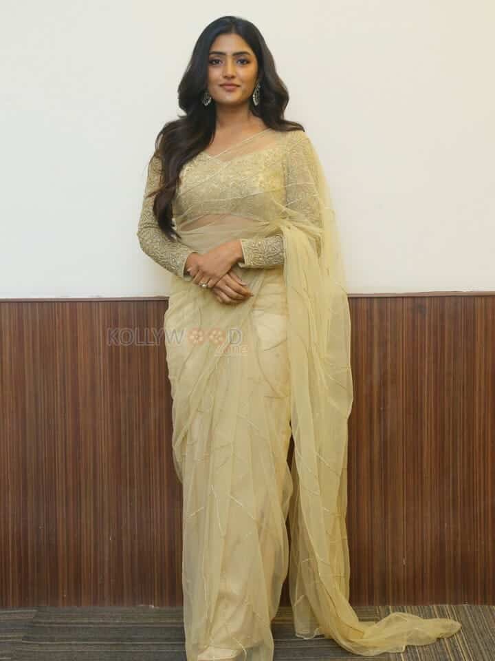 Actress Eesha Rebba at Maama Mascheendra Pre Release Event Pictures 02