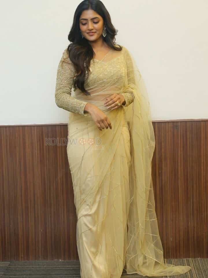 Actress Eesha Rebba at Maama Mascheendra Pre Release Event Pictures 08