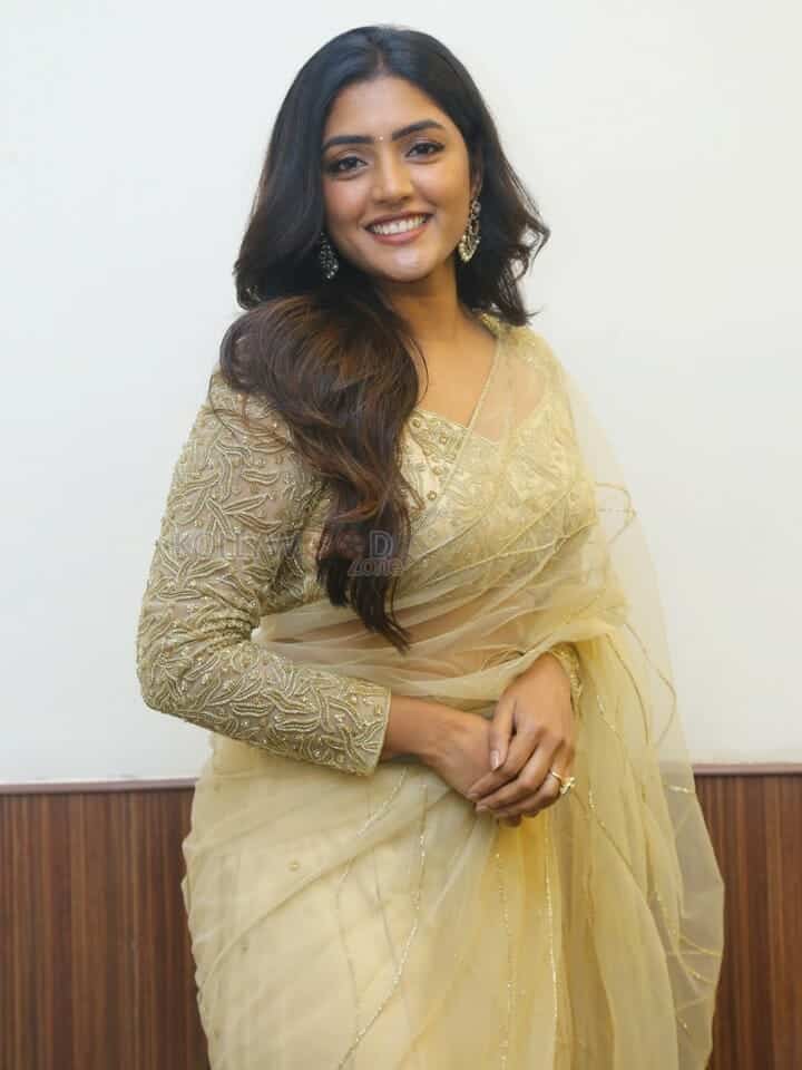 Actress Eesha Rebba at Maama Mascheendra Pre Release Event Pictures 22