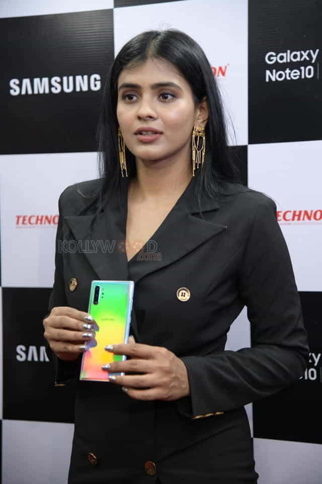 Actress Hebah Patel At Samsung Galaxy Note Launch Photos