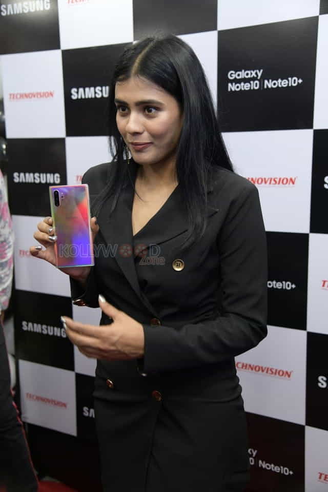 Actress Hebah Patel At Samsung Galaxy Note Launch Photos