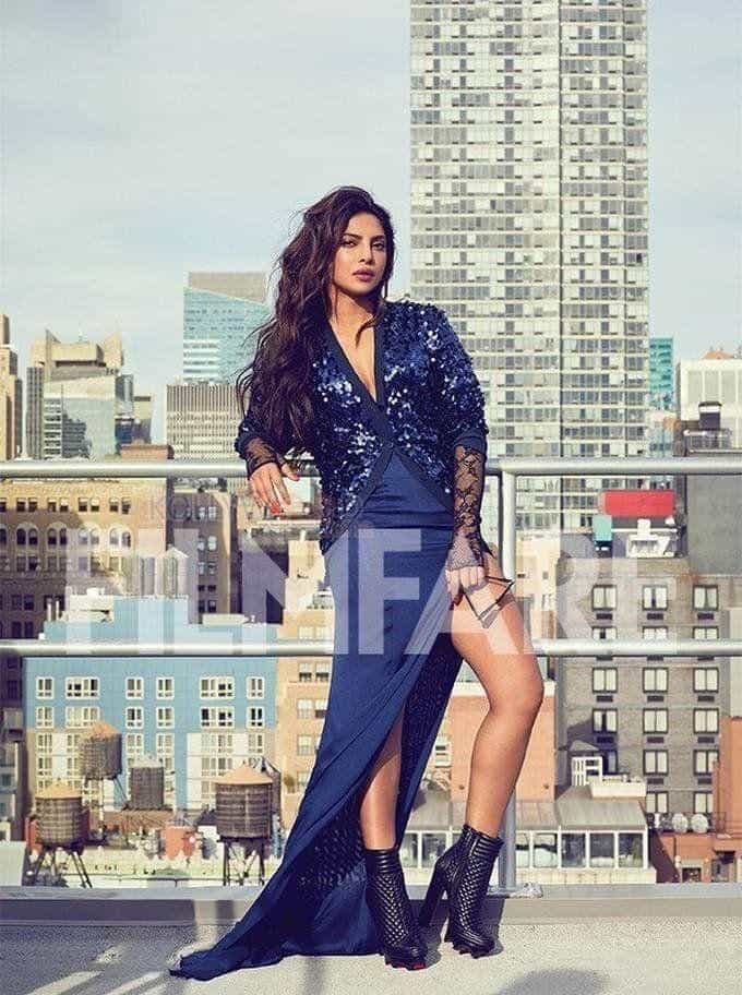 Actress Priyanka Chopra Filmfare Photoshoot Photos