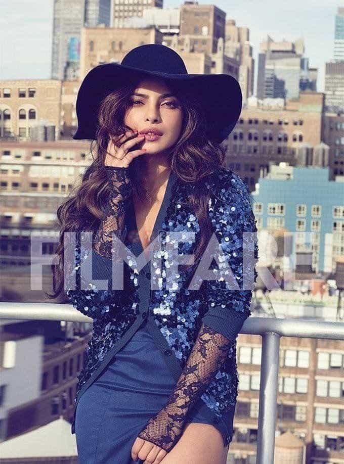Actress Priyanka Chopra Filmfare Photoshoot Photos