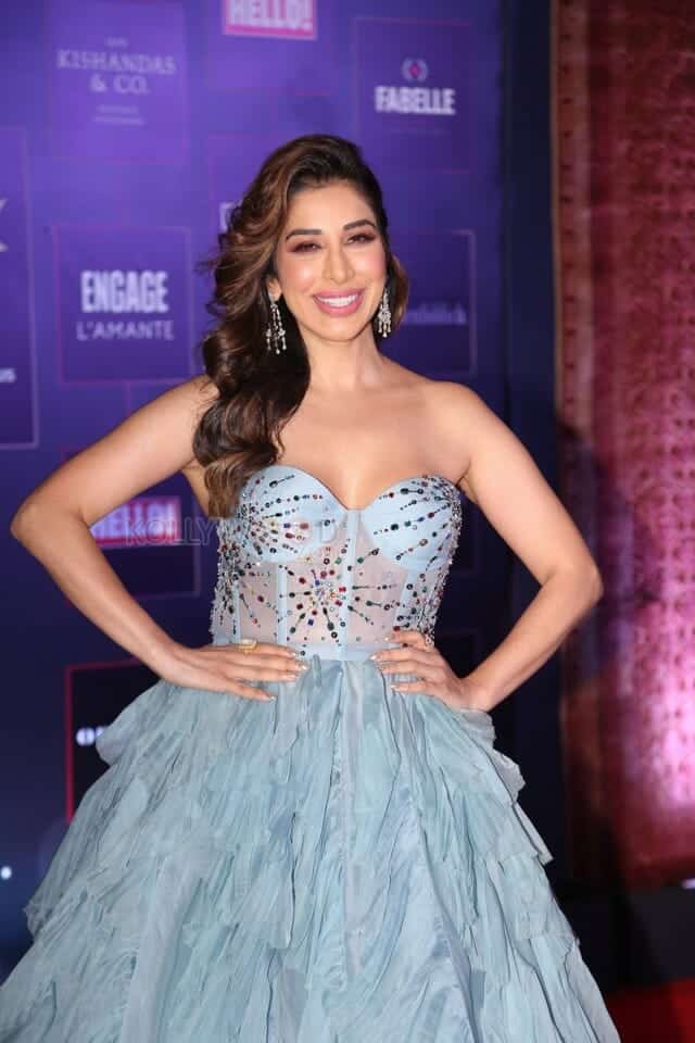 Actress Sophie Choudry at Hello Hall of Fame Awards South 2023 Images 06