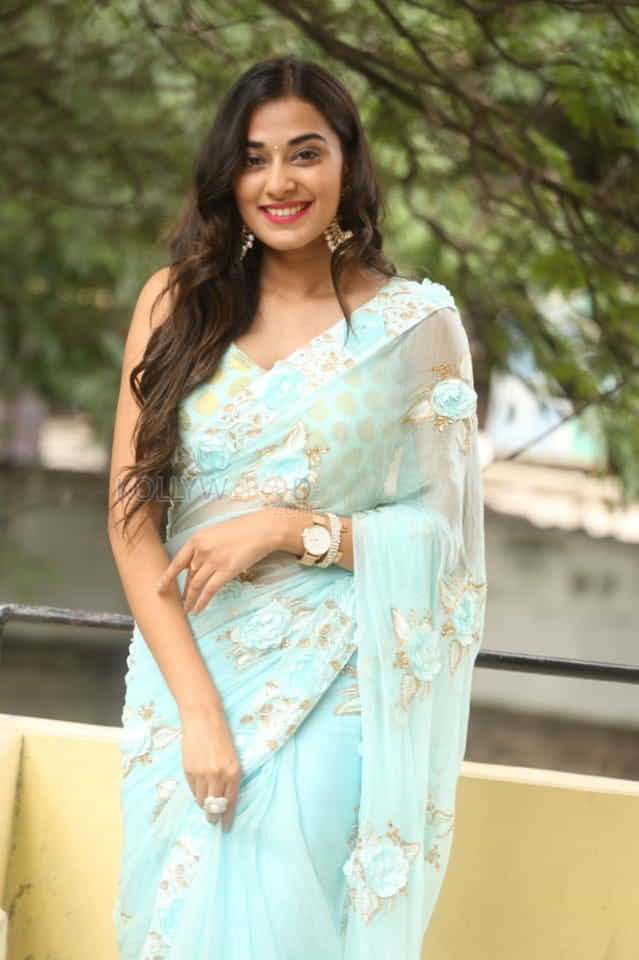 Actress Stefy Patel At Ninnu Thalachi Movie Press Meet Photos