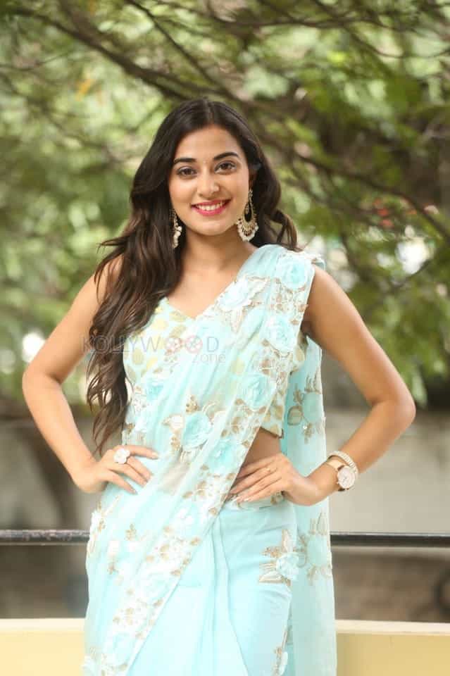 Actress Stefy Patel At Ninnu Thalachi Movie Press Meet Photos