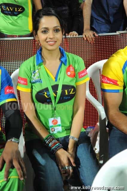 Bhavana At Ccl Match Photos