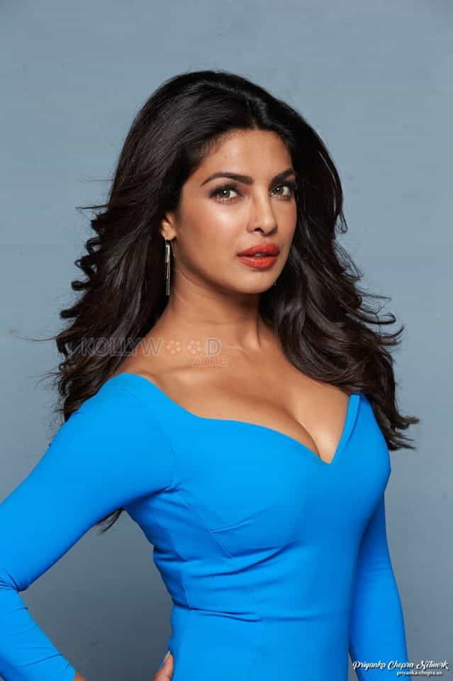 Bollywood Bombshell Priyanka Chopra Hot Cleavage Photo Shoot Photos