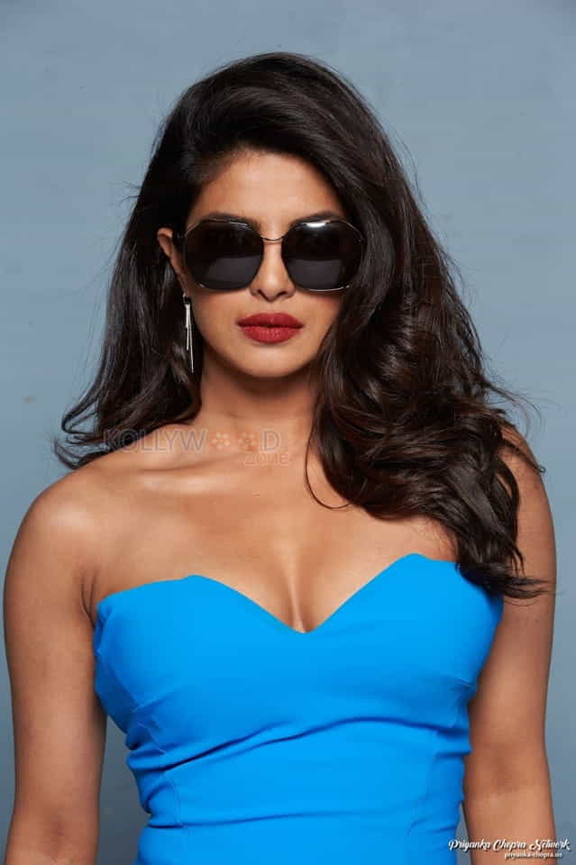 Bollywood Bombshell Priyanka Chopra Hot Cleavage Photo Shoot Photos
