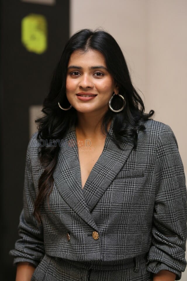 Heroine Hebah Patel at Vyavastha Press Meet Pictures 05