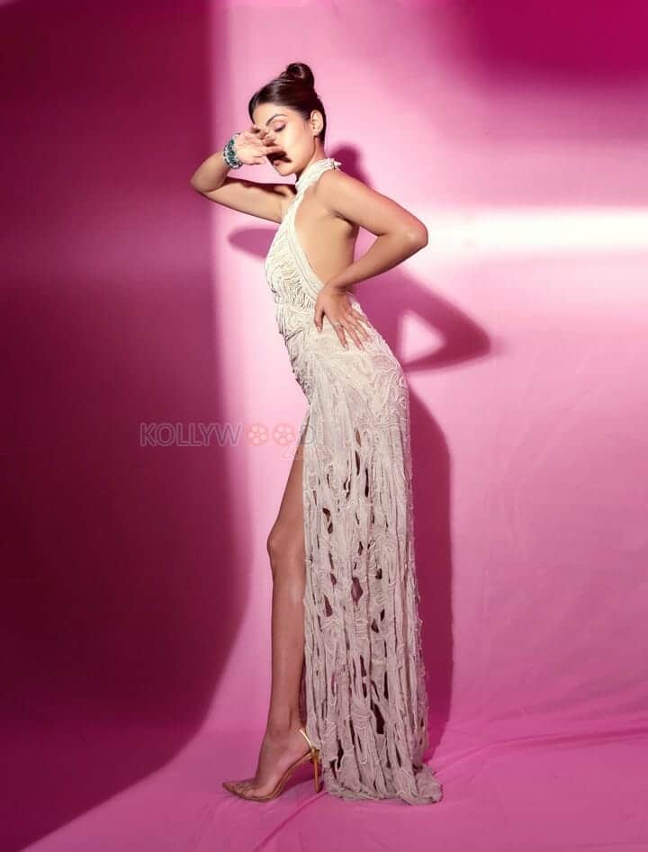 Intoxicating Rhea Chakraborty in a Backless White Dress Photoshoot Stills 04