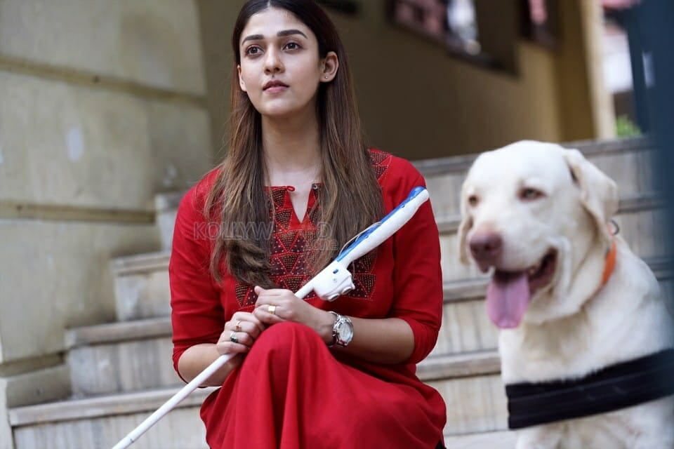 Lady Superstar Nayanthara in Netrikanna Movie Pictures