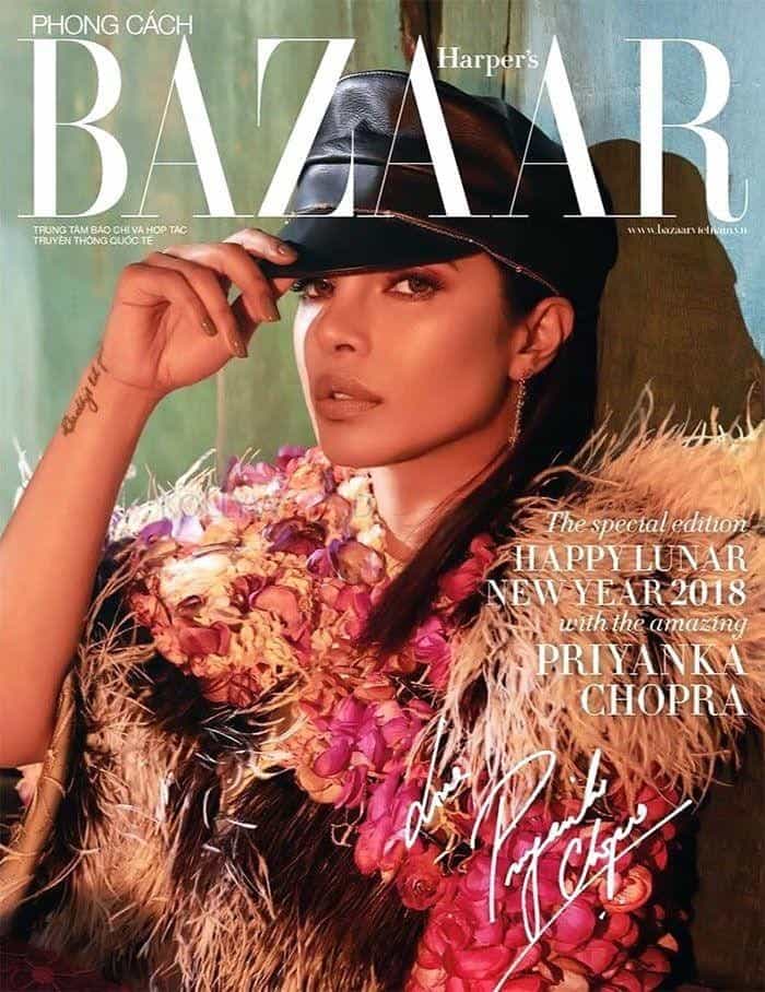 Priyanka Chopra Harper Bazaar Magazine Photos