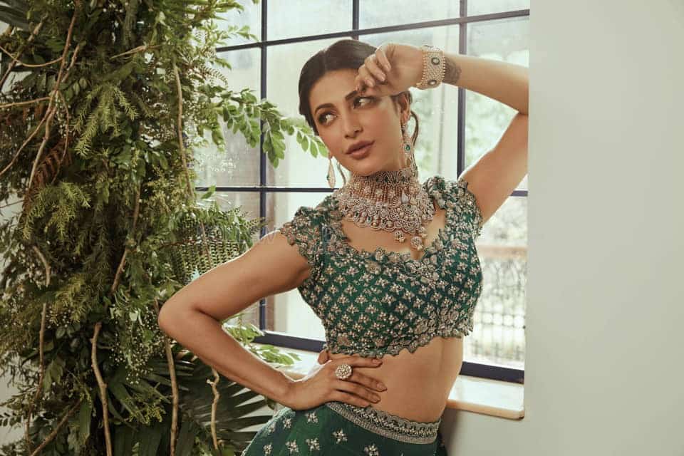 Salaar Movie Heroine Shruti Haasan Photoshoot Stills 02