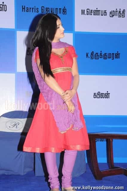 Shruti Hassan Aam Arivu Press Meet Photos
