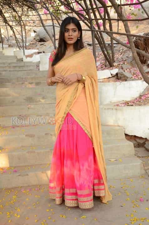 Telugu Actress Hebah Patel Saree Pictures