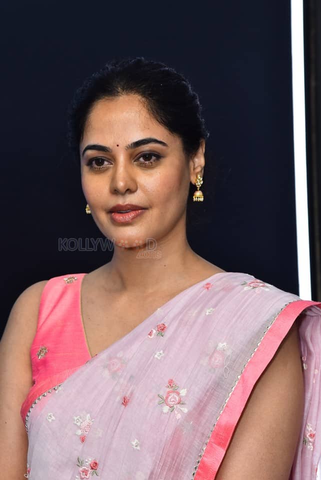 Tollywood Actress Bindu Madhavi at Dhandoraa Teaser Launch Photos 15