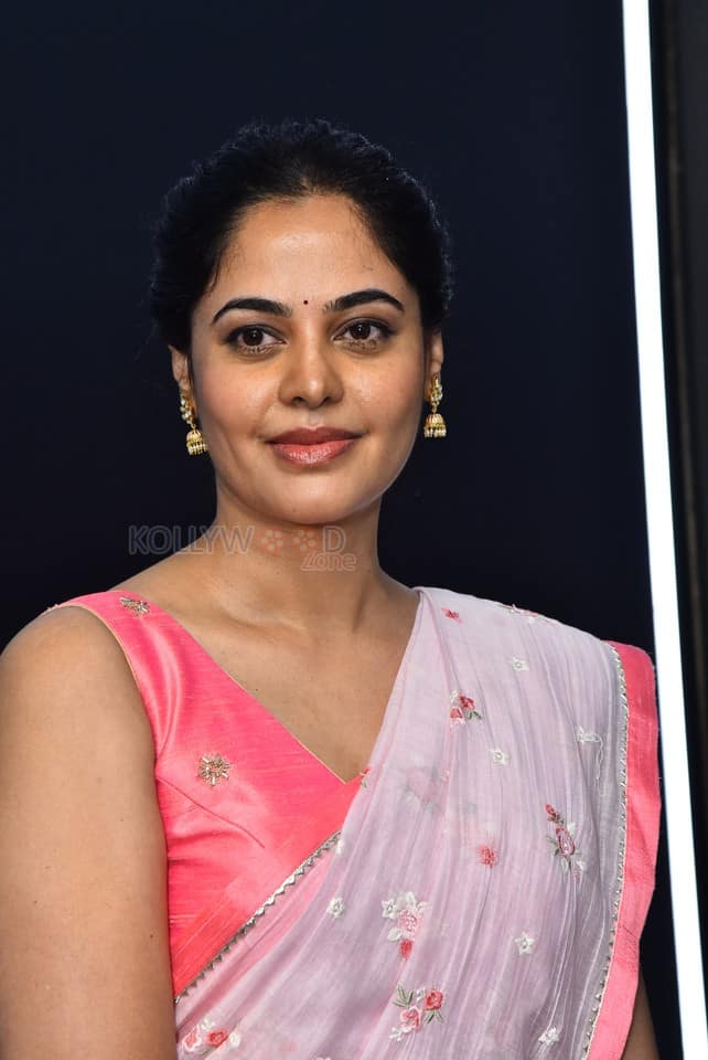 Tollywood Actress Bindu Madhavi at Dhandoraa Teaser Launch Photos 17